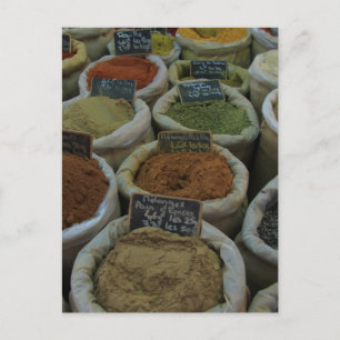 Carte Postale Herbes et épices