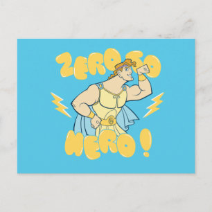 Carte postale Hercule - De zéro à héros