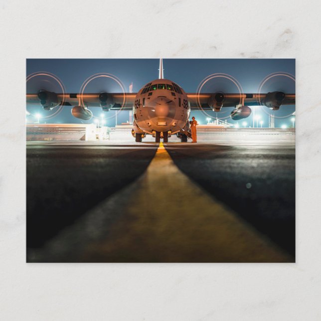 Carte Postale Hercules C-130 (Devant)
