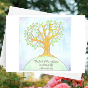 Carte postale héritée de l'arbre de vie