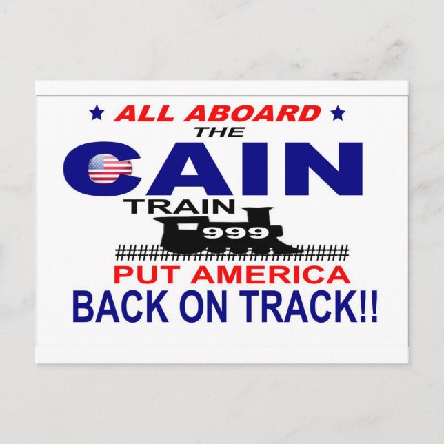 Carte Postale Herman Cain (Devant)