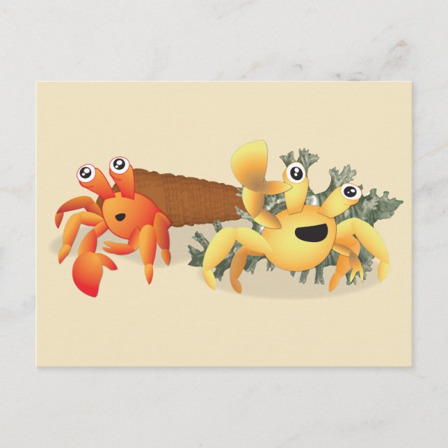 Carte Postale Hermy et Rover (Devant)