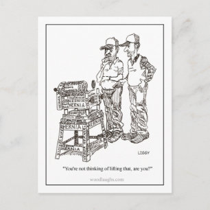 Carte postale Hernia Cartoon