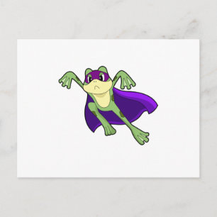Carte Postale Héros de grenouille