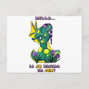 Carte Postale Herro est ju in der ? petit dragon mignon