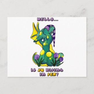 Carte Postale Herro est ju in der ? petit dragon mignon