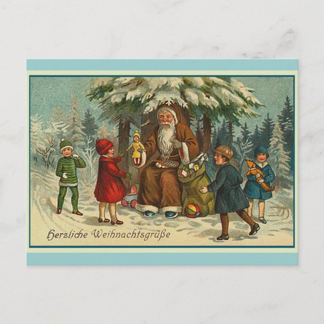 Carte Postale Herzliche Weihnachtsgrüße (Devant)