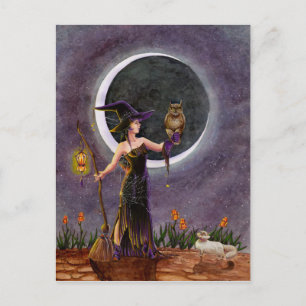 Carte postale 'Hester and Owl'