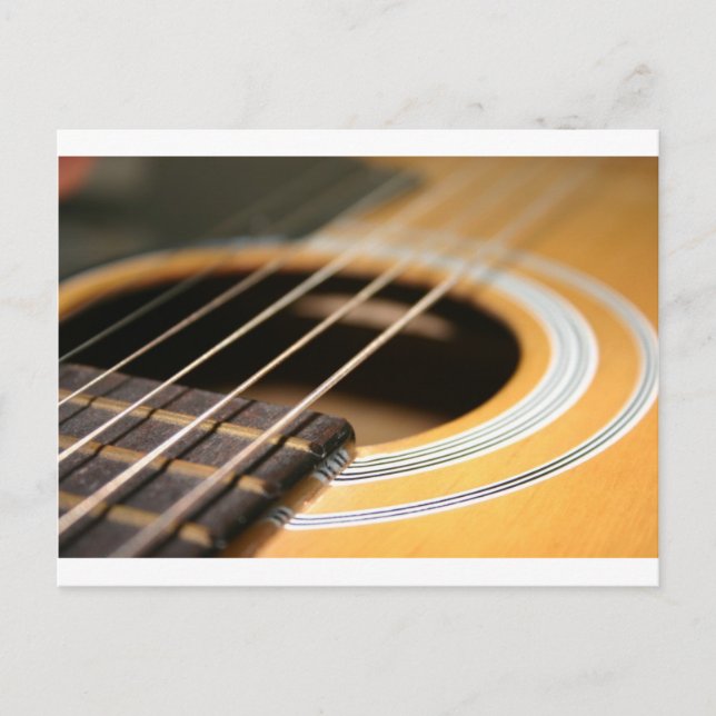 Carte Postale Heure de la guitare (Devant)