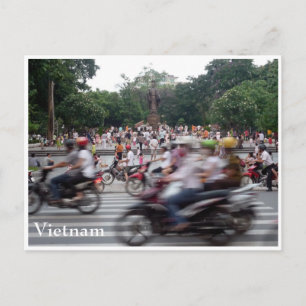 Carte Postale heure de pointe du hanoi