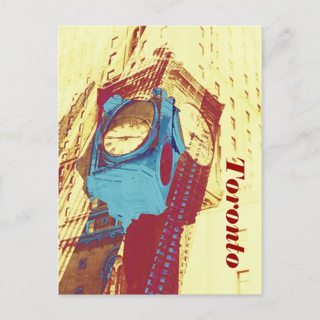 Carte Postale heure de toronto - vieille fermeture par gare Unio (Devant)