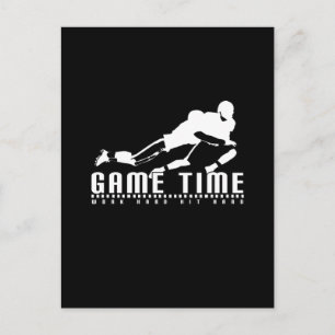 Carte Postale Heure du jeu - Tackle