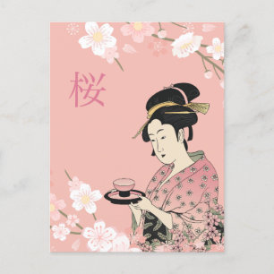 Carte Postale Heure du printemps