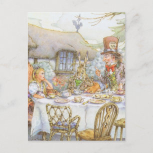Carte Postale Heure du Tea Party