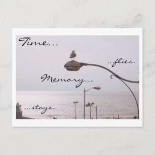 Carte Postale Heure ...mouches. Mémoire...reste.