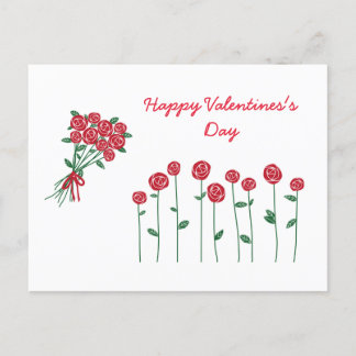 Carte Postale Heureuse Sainte-Valentin