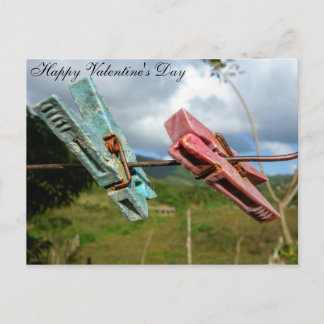 carte postale Heureuse Sainte-Valentin