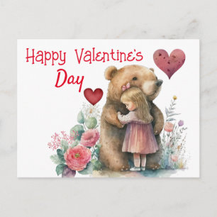 Carte postale Heureuse Sainte-Valentin
