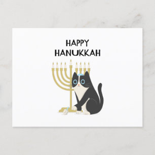 CARTE POSTALE HEUREUX HANOUKKA