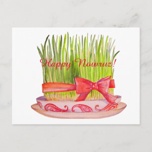 Carte Postale Heureux Norooz Sabzeh
