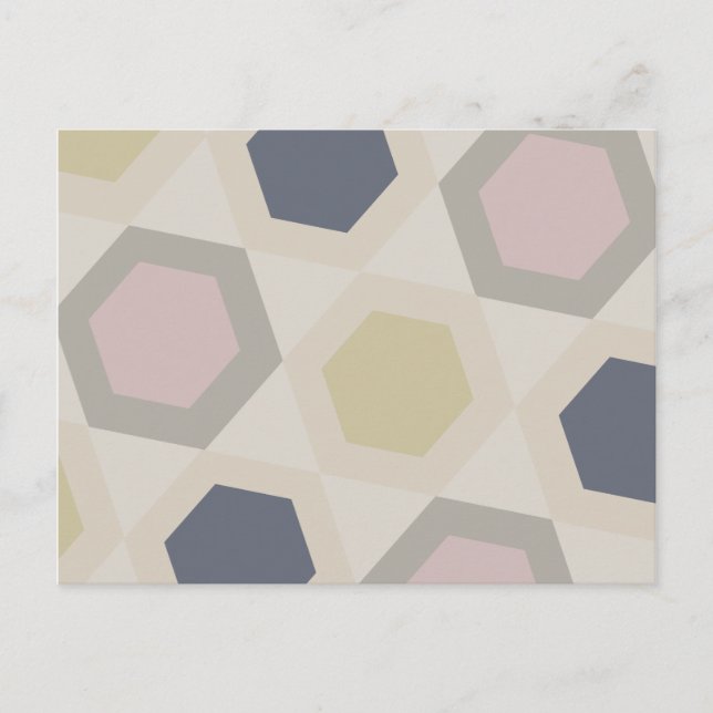 Carte Postale Hexagon Bliss (Devant)