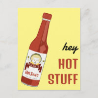 HEY HOT STUFF Sauce piquante Chat Maracas Amour