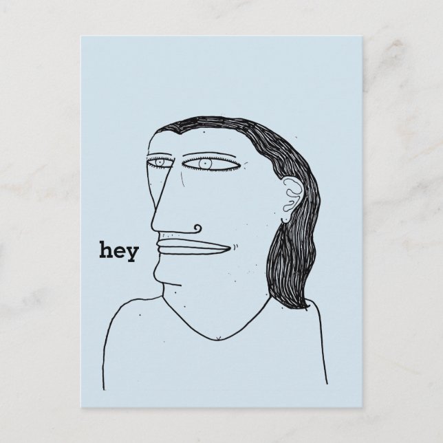 Carte Postale Hey Lucinda Jean (Devant)