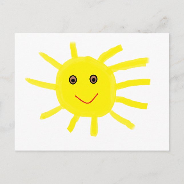 Carte Postale Hey Sunshine (Devant)