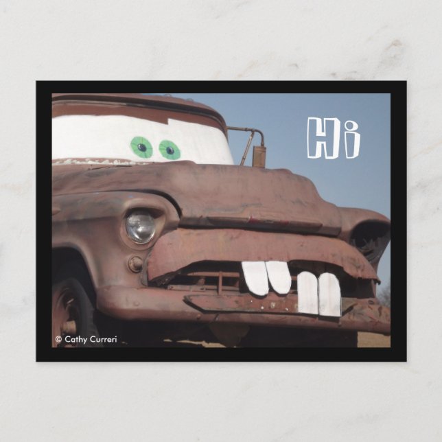 Carte postale Hi (Devant)