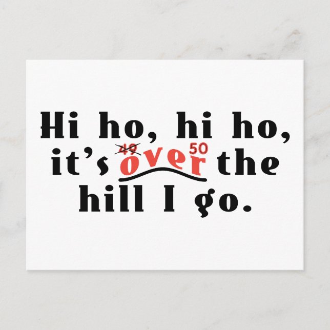 Carte postale Hi Ho 50 (Devant)