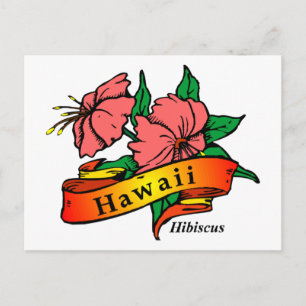 Carte Postale Hibiscus