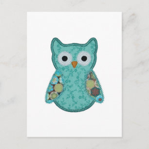 Carte postale hibou