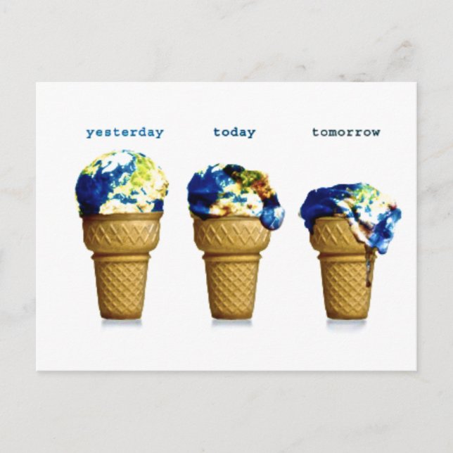 Carte Postale Hier aujourd'hui demain (Devant)