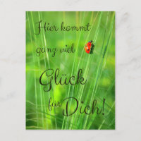 Hier kommt ganz viel Glück für Dich!