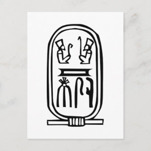 Carte Postale Hiéroglyphe égyptien