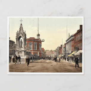 Carte Postale High Street, Maidstone, Angleterre classique Photo