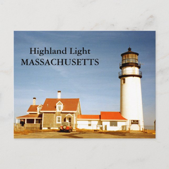 Carte postale Highland Light, Massachusetts (Devant)