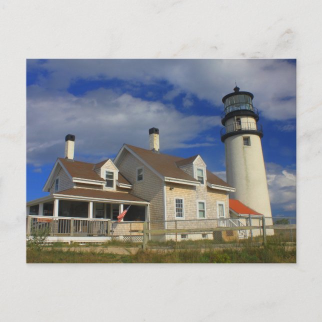 Carte Postale Highland Lighthouse Cape Cod Truro MA (Devant)