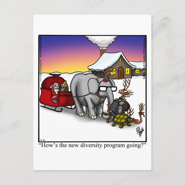 Carte postale Hilarious Christmas Humour (Devant)