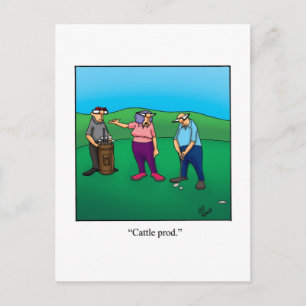 Carte postale Hilarious Golf Humour