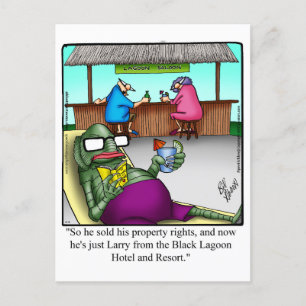 Carte postale Hilarious Halloween Humour