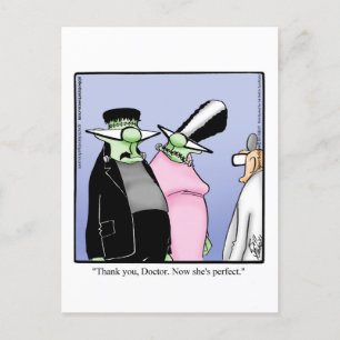 Carte postale Hilarious Halloween Humour