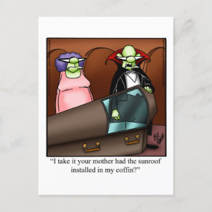 Carte postale Hilarious Halloween Humour
