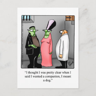 Carte postale Hilarious Halloween Humour