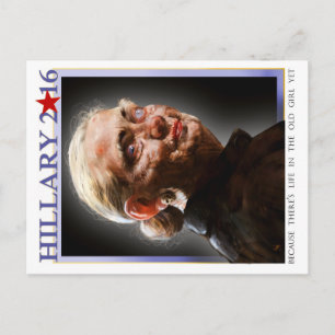 Carte postale Hillary 2016