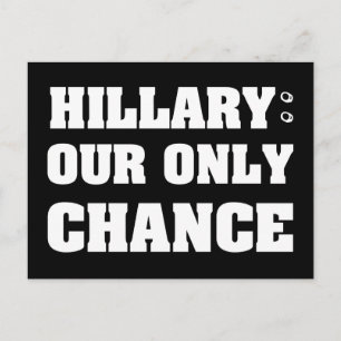 Carte Postale Hillary Notre seule chance
