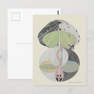 Carte Postale Hilma af Klint - Arbre du savoir, No 5