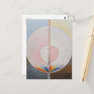 Carte Postale Hilma Af Klint, La Colombe n°25, Art abstrait