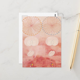 Carte Postale Hilma Af Klint, Le Dix Plus Grand No9, Art Abstrai