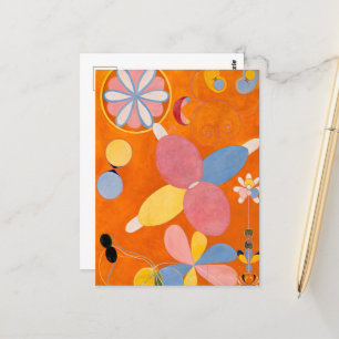 Carte Postale Hilma af Klint - Les dix plus grands, No.4, Jeunes